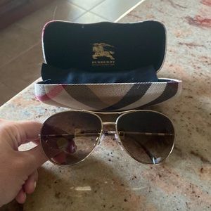 Burberry Aviator Sunglass